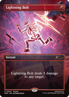 Lightning Bolt (Borderless) (UMP-002) - Unique and Miscellaneous Promos-1