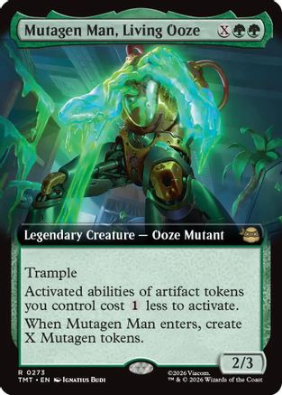 Mutagen Man, Living Ooze (Extended Art) [Teenage Mutant Ninja Turtles]-1