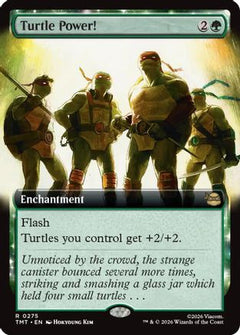 Turtle Power! (Extended Art) (TMT-275) - Teenage Mutant Ninja Turtles Foil-1