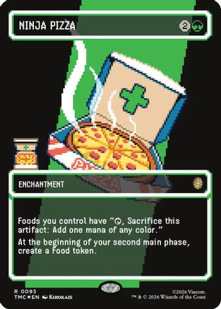 Ninja Pizza (Borderless) [Teenage Mutant Ninja Turtles Commander]