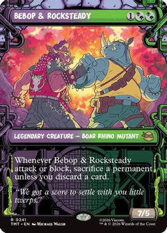 Bebop & Rocksteady (Showcase) (TMT-241) - Teenage Mutant Ninja Turtles-1