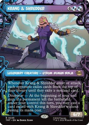 Krang & Shredder (Showcase) (TMT-245) - Teenage Mutant Ninja Turtles-1