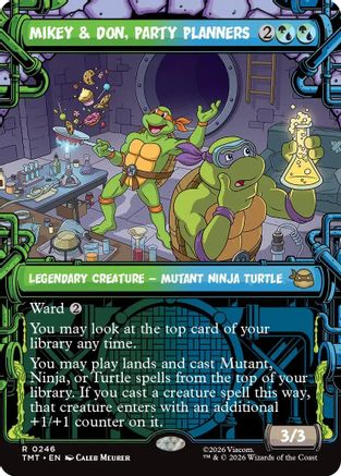 Mikey & Don, Party Planners (Showcase) [Teenage Mutant Ninja Turtles]-1