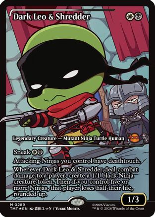 Dark Leo & Shredder (Showcase) [Teenage Mutant Ninja Turtles]-1