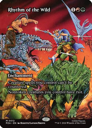 Rhythm of the Wild (Borderless) (PZA-012) - Teenage Mutant Ninja Turtles Eternal-Legal-1