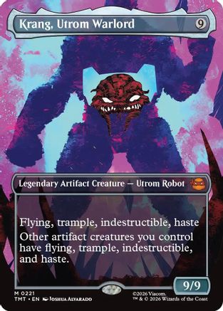 Krang, Utrom Warlord (Borderless) (TMT-221) - Teenage Mutant Ninja Turtles-1