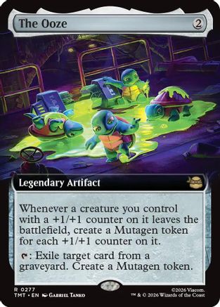 The Ooze (Extended Art) (TMT-277) - Teenage Mutant Ninja Turtles Foil-1