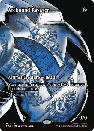 Arcbound Ravager (Borderless) [Teenage Mutant Ninja Turtles Eternal-Legal]-1