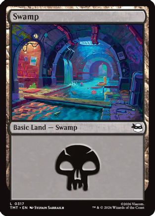 Swamp (0317) (TMT-317) - Teenage Mutant Ninja Turtles Foil-1