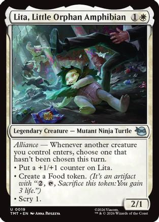 Lita, Little Orphan Amphibian [Teenage Mutant Ninja Turtles]-1