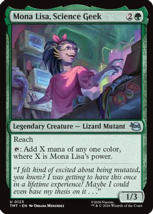 Mona Lisa, Science Geek [Teenage Mutant Ninja Turtles]-1