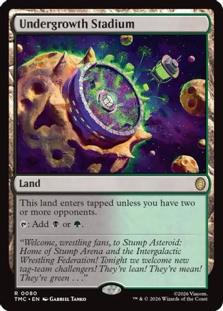 Undergrowth Stadium (TMC-080) - Commander: Teenage Mutant Ninja Turtles-1