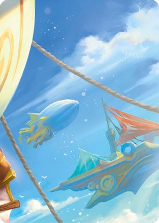 Puffin, Full Steam Ahead // Marlynn, Treasure Hunter Double Sided Art Card (Middle Right) - GEM Pack 2-1