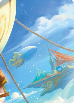 Puffin, Full Steam Ahead // Marlynn, Treasure Hunter Double Sided Art Card (Middle Right) - GEM Pack 2-1