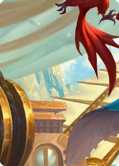 Puffin, Full Steam Ahead // Marlynn, Treasure Hunter Double Sided Art Card (Middle Left) - GEM Pack 2-1