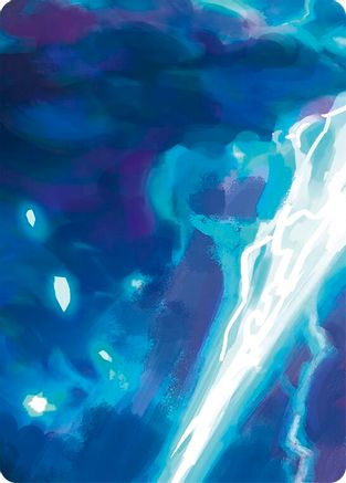 Enlightened Strike // Shelter from the Storm Double Sided Art Card (Bottom Right) - GEM Pack 4-1