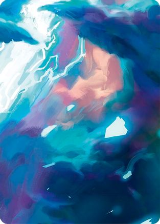 Enlightened Strike // Shelter from the Storm Double Sided Art Card (Bottom Left) - GEM Pack 4-1