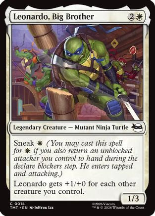 Leonardo, Big Brother (TMT-014) - Teenage Mutant Ninja Turtles-1