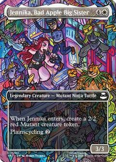 Jennika, Bad Apple Big Sister (Borderless) (TMT-203) - Teenage Mutant Ninja Turtles Foil-1