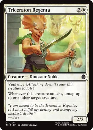 Triceraton Regenta (TMC-105) - Commander: Teenage Mutant Ninja Turtles-1