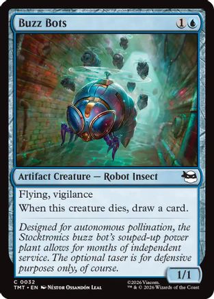 Buzz Bots (TMT-032) - Teenage Mutant Ninja Turtles Foil-1