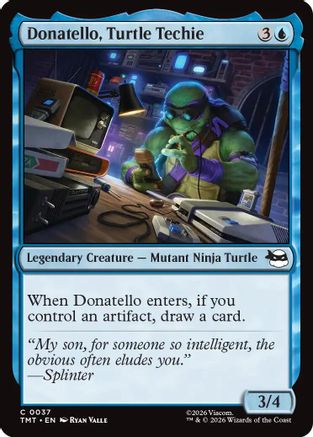 Donatello, Turtle Techie (TMT-037) - Teenage Mutant Ninja Turtles Foil-1
