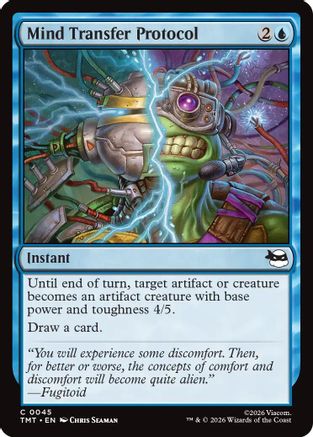 Mind Transfer Protocol (TMT-045) - Teenage Mutant Ninja Turtles Foil-1