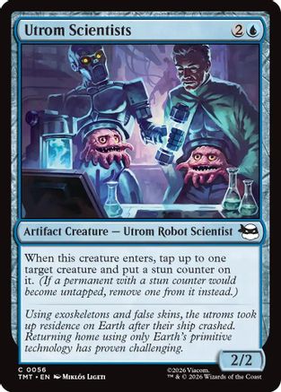 Utrom Scientists (TMT-056) - Teenage Mutant Ninja Turtles-1