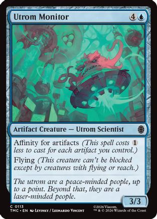 Utrom Monitor (TMC-113) - Commander: Teenage Mutant Ninja Turtles-1
