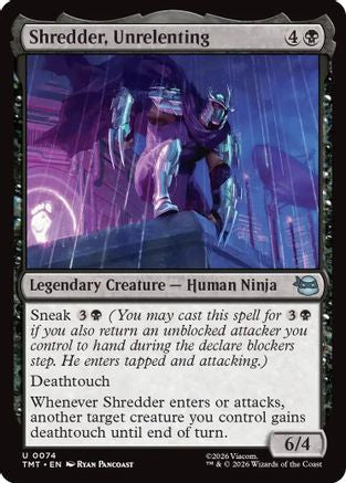 Shredder, Unrelenting (TMT-074) - Teenage Mutant Ninja Turtles-1