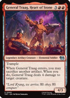 General Traag, Heart of Stone (TMT-090) - Teenage Mutant Ninja Turtles Foil-1
