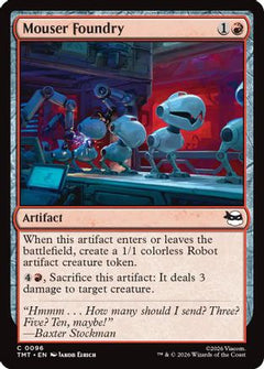 Mouser Foundry (TMT-096) - Teenage Mutant Ninja Turtles Foil-1