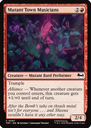 Mutant Town Musicians (TMT-097) - Teenage Mutant Ninja Turtles-1