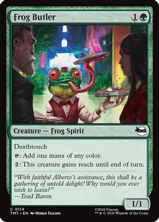 Frog Butler (TMT-114) - Teenage Mutant Ninja Turtles Foil-1
