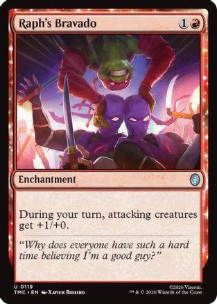 Raph's Bravado (TMC-119) - Commander: Teenage Mutant Ninja Turtles-1