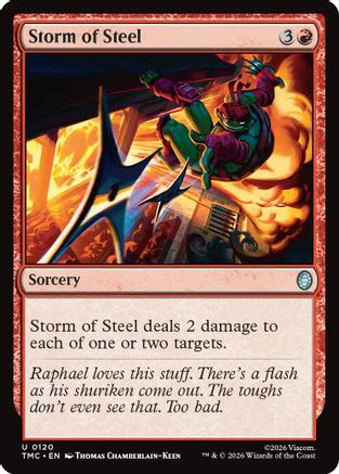 Storm of Steel (TMC-120) - Commander: Teenage Mutant Ninja Turtles-1