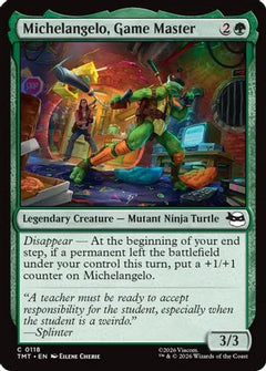 Michelangelo, Game Master (TMT-118) - Teenage Mutant Ninja Turtles Foil-1