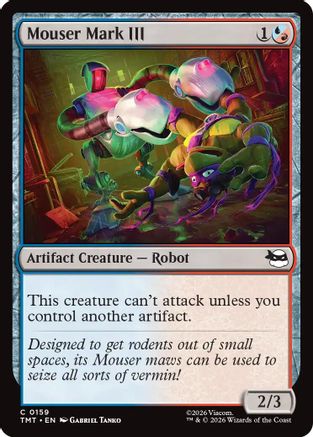 Mouser Mark III (TMT-159) - Teenage Mutant Ninja Turtles Foil-1