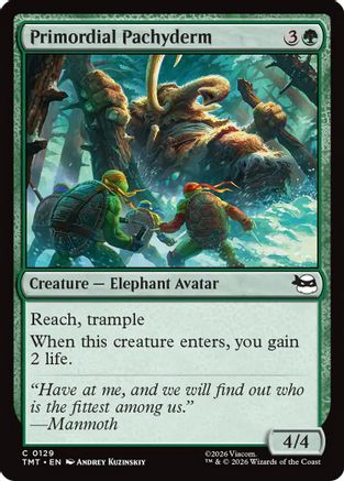 Primordial Pachyderm (TMT-129) - Teenage Mutant Ninja Turtles-1