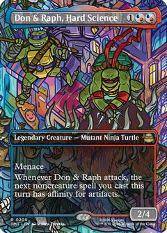 Don & Raph, Hard Science (Borderless) (TMT-205) - Teenage Mutant Ninja Turtles-1