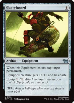 Skateboard (TMT-178) - Teenage Mutant Ninja Turtles Foil-1