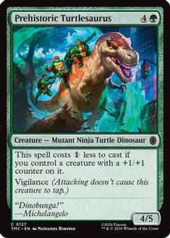 Prehistoric Turtlesaurus (TMC-127) - Commander: Teenage Mutant Ninja Turtles-1