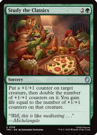 Study the Classics (TMC-128) - Commander: Teenage Mutant Ninja Turtles-1