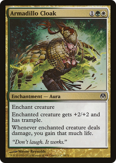 Armadillo Cloak [Duel Decks: Phyrexia vs. the Coalition]-1