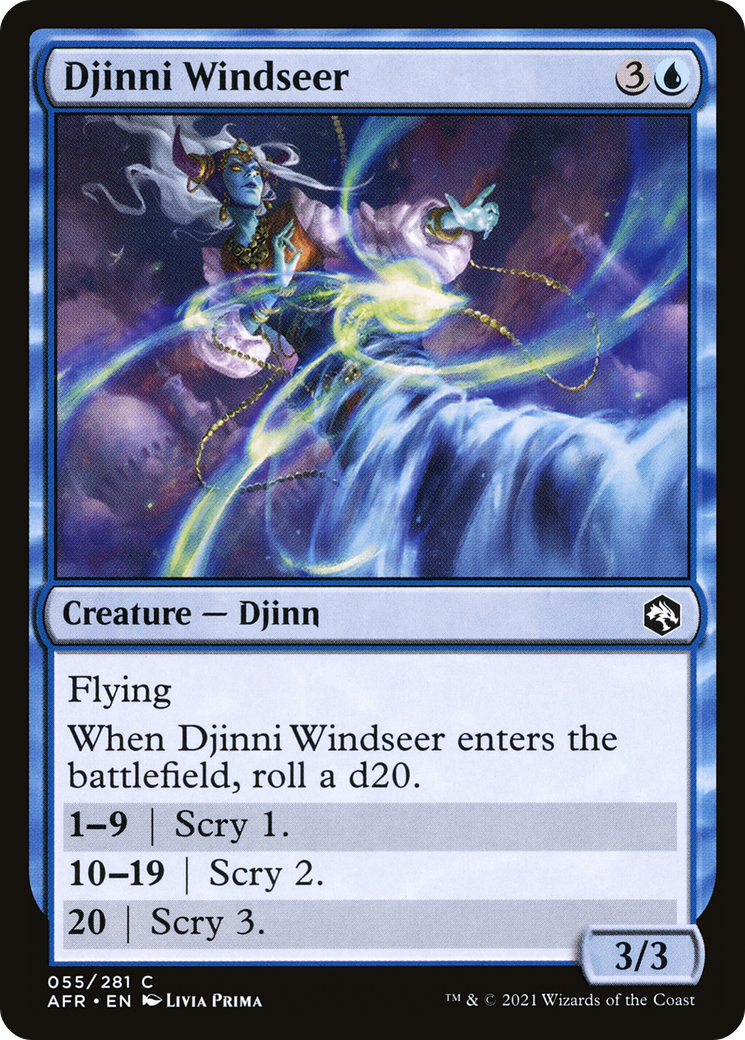 Djinni Windseer [Dungeons & Dragons: Adventures in the Forgotten Realms]-1