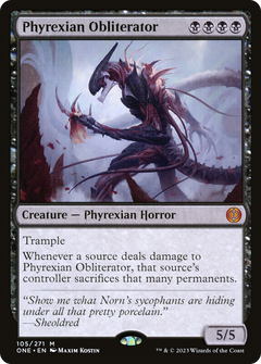 Phyrexian Obliterator [Phyrexia: All Will Be One]-1