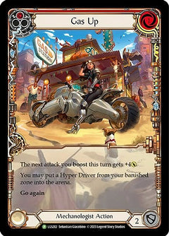 Gas Up (Red) [LGS202] (Promo)  Rainbow Foil-1