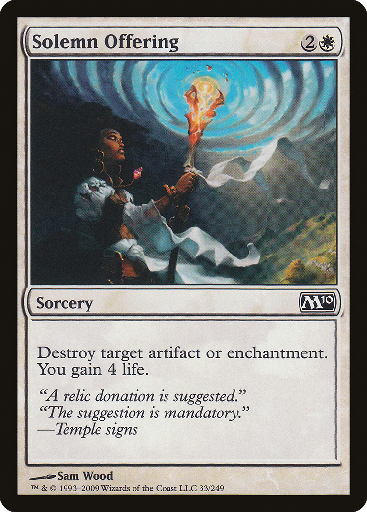 Solemn Offering [Magic 2010]-1