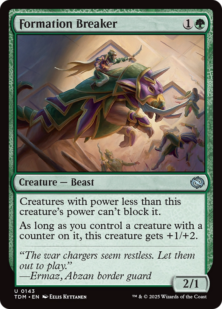 Formation Breaker [Tarkir: Dragonstorm]-1