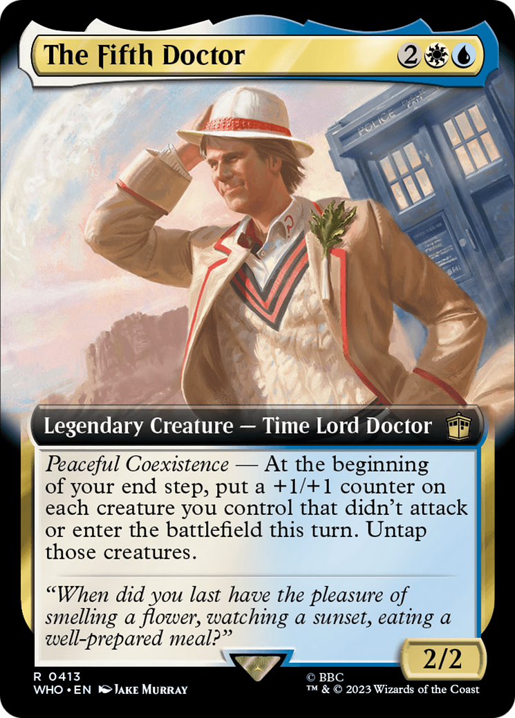The Fifth Doctor (Extended Art) [Doctor Who]-1